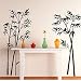 Adesivi Murali In Bambù Nero Adesivi Murali Decorazione Della Casa Adesivi Murali In Pvc Rimovibili Decorazione Soggiorno 52 * 72 Cm Regali Creativi Per La Decorazione Della Casa