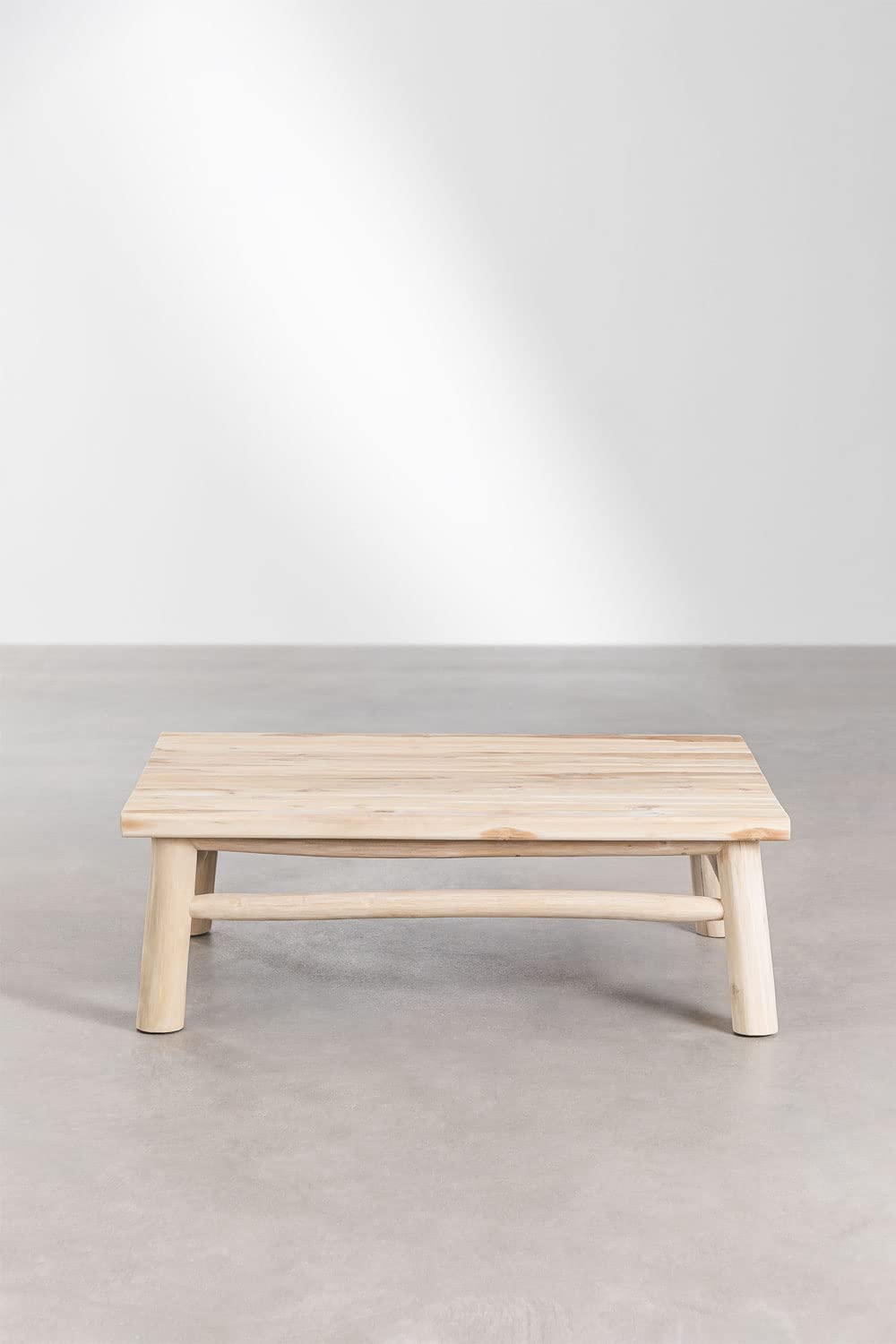 SKLUM Table Basse Rectangulaire en Bois de Teck (120x80 cm) Narel -