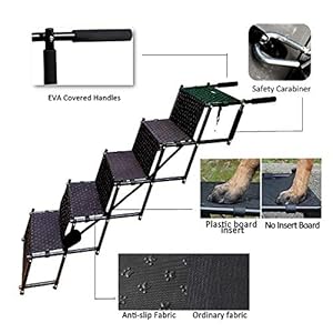 Upgraded-Dog-Stairs-Metal-Frame-Foldable-Large-Dog-Step-Lightweight-Portable-Pet-Ladder-Ramp-for-Cars-SUVs-and-High-Bed-5-Steps - Cucciolini Doodles   Upgraded-Dog-Stairs-Metal-Frame-Foldable-Large-Dog-Step-Lightweight-Portable-Pet-Ladder-Ramp-for-Cars-SUVs-and-High-Bed-5-Steps