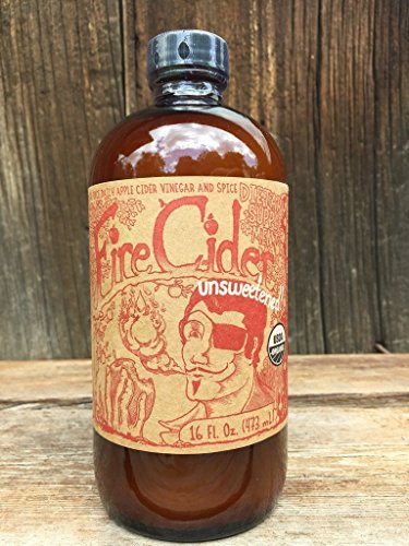 Shire City Herbals Unsweetened Fire Cider 16 Ounce
