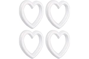 Crafare 9 Inch Styrofoam Heart Shape