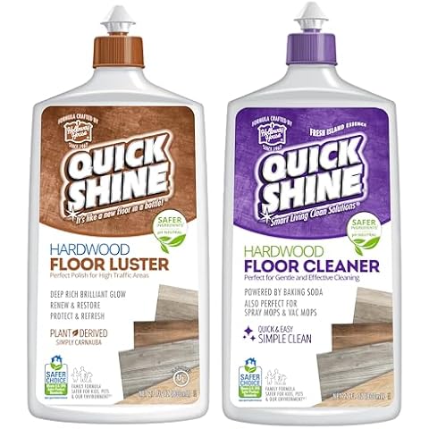 Quick Shine 2 Pack Smart Combo for Hardwood Floor Care Cover