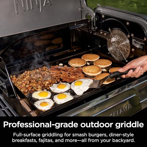 Ninja FlexFlame Full-Size Griddle with Grease Drain, XSKFULGRIDLE - image 2