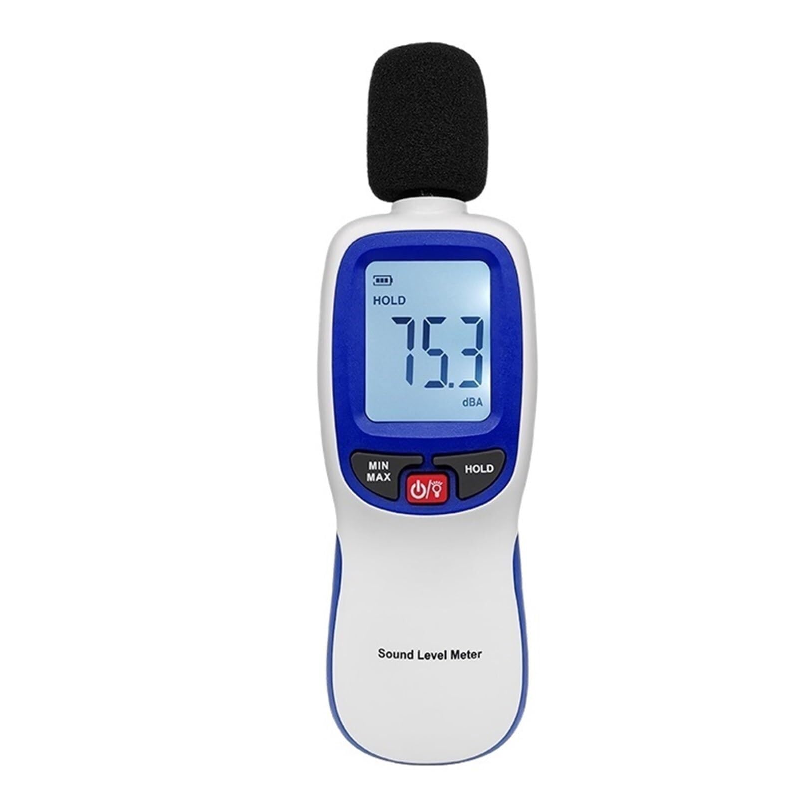 GHKryD decibel meter, Digital Sound Level Meter with LCD Display, Noise Analyzer, Decibel Tester for Monitoring