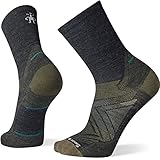 Smartwool Run Zero Cushion Mid-Cut Crew Socken Herren grau