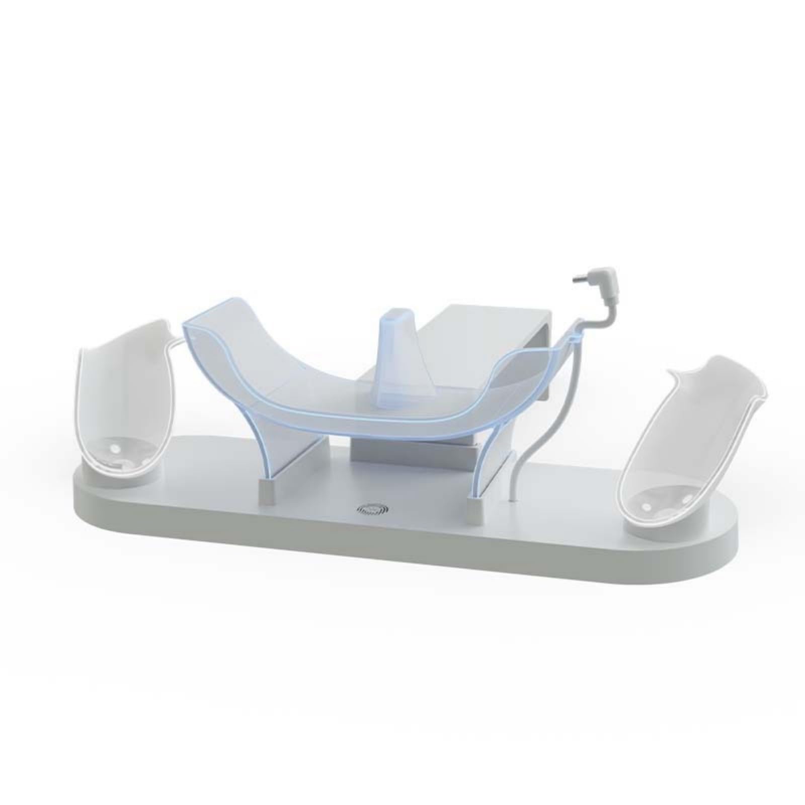 Dock di ricarica per controller di ricarica 3/3S e occhiali contemporaneamente Docking Station di realtà virtuale con luce LED