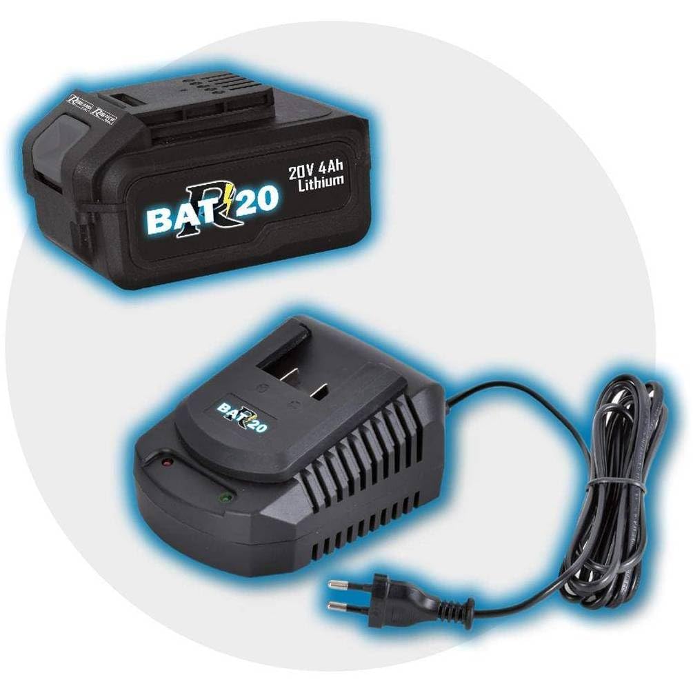 Caricabatterie rapido e batteria 4Amp - Uso universale - Prestazioni ottimali ed efficienza - D-Work