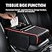 Car Armrest Storage Box for Mazda Cronos Xedos-6 Xedos-9 Eunos MS-8 AZ-1 Lantis Millenia, Non-Slip Center Console Organizer, Secure Fit Leather Armrest Pad, Multifunctional Ergonomic Support Pad