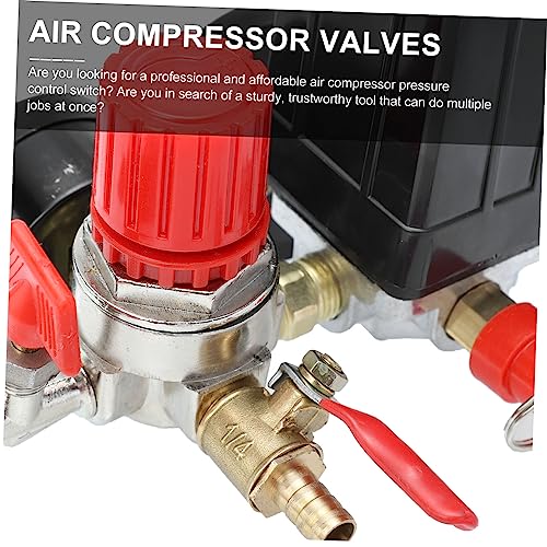 Régulateur de pression pour compresseur air à 4 trous facile à installer