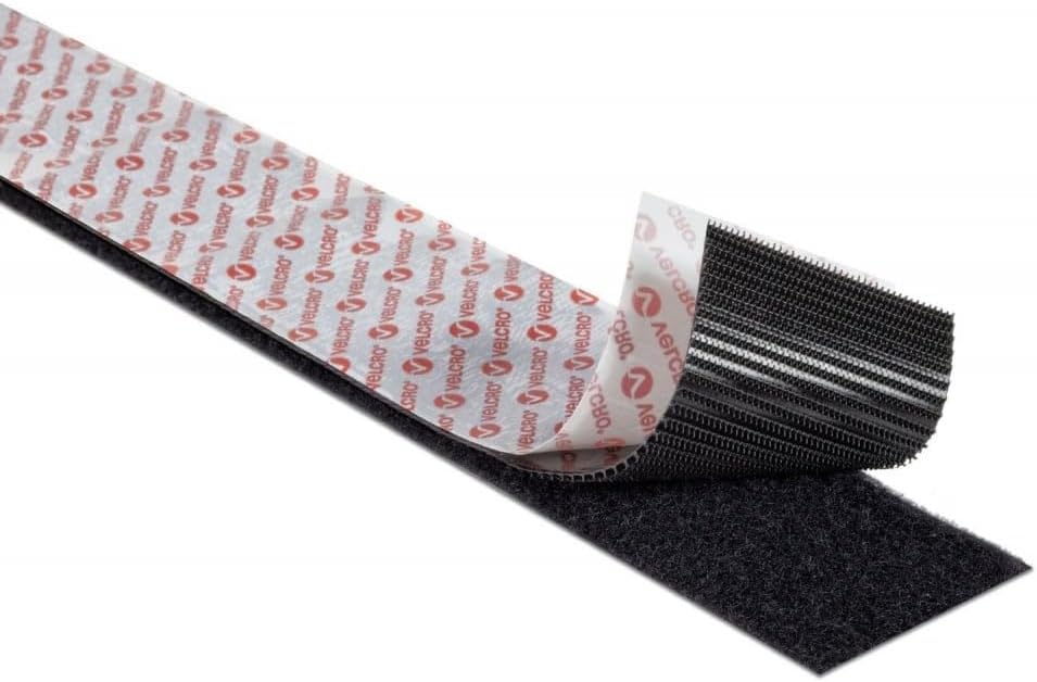 Velcro Brand PS51/PS52 ULTRAMATE Industrial Strength Velcro Heavy-Duty Stick On Self Adhesive Velcro Tape 2 in Wide (Black, 2 in - 2.2 Yards)