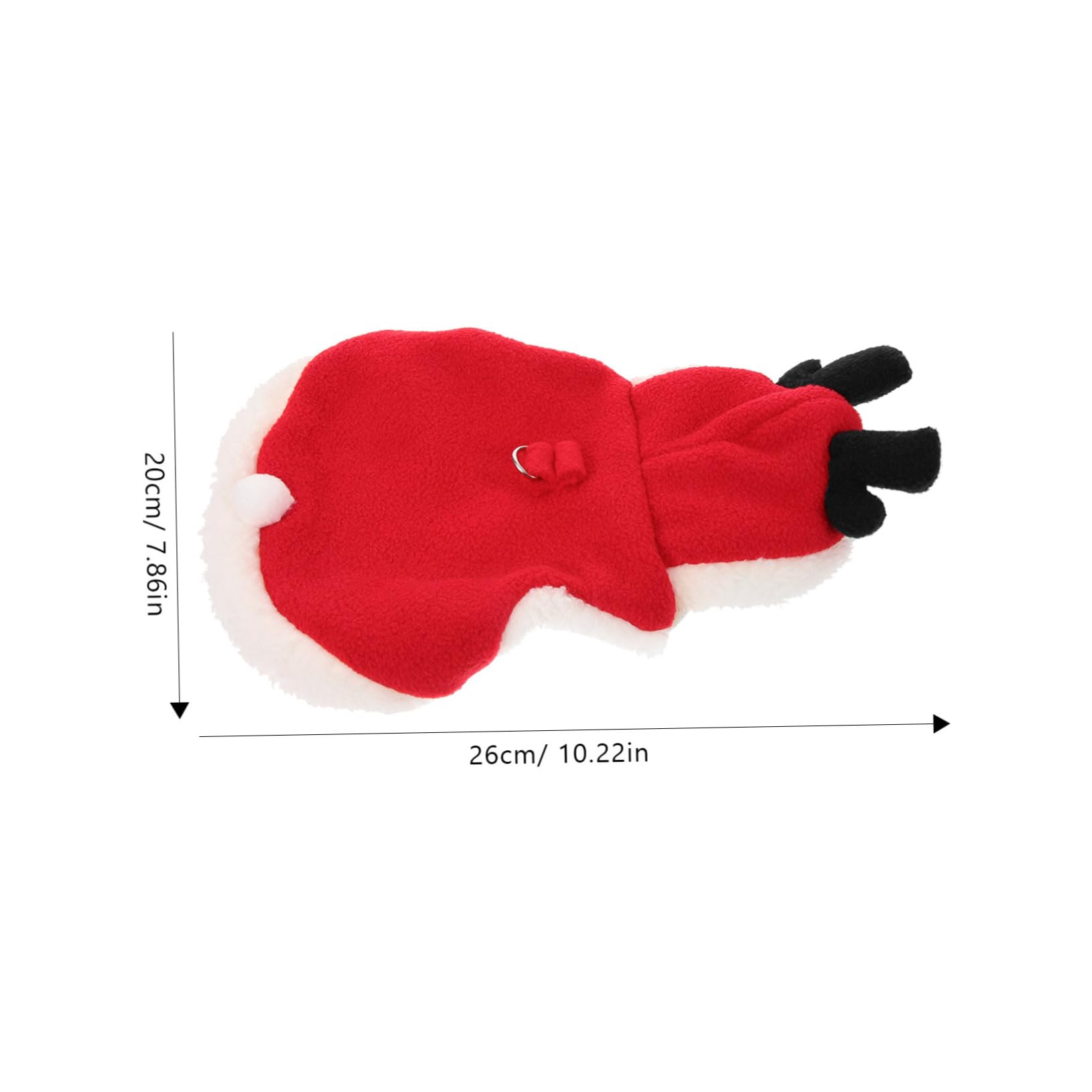 Harnais Lapin Nain RéGlable avec Laisse Pratique pour Promenade SéCuriséE VêTement De NoëL Confortable pour Petits Animaux