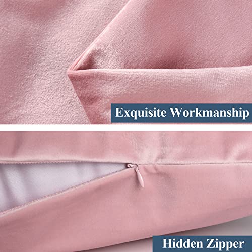 Bedream Full Body Pillow For Adults (Pink, 20 X 54 Inch), Long Pillow For Sleeping, Big Pillows For Bed, Cuddly Large Body Pillow With Velvet Cover #TOP3