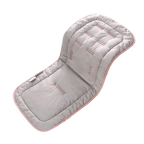 Miniatura 2 de Cojín de algodón suave para asiento de automóvil, ajustable, reversible, transpirable, para asiento de automóvil, compatible con moisés de