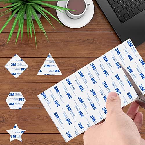 Rusoz Nastro Biadesivo 2 Pezzi Extra Forte,Strappo...