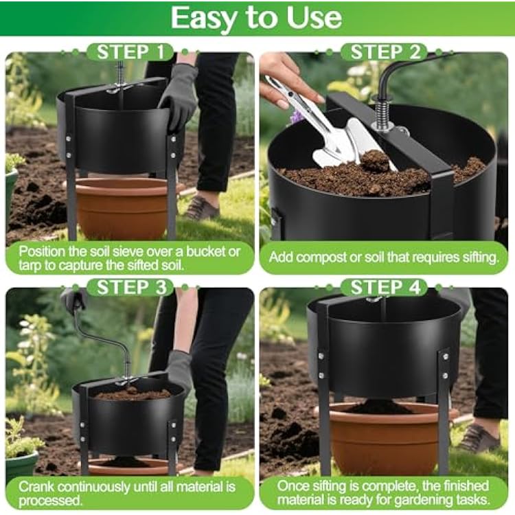Rotary Soil Sifter