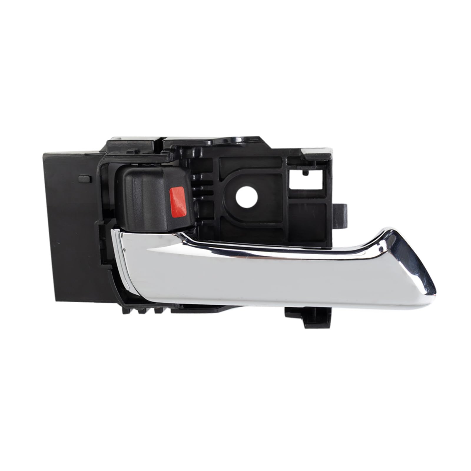 TRQ Driver Side Interior Door Handle Chrome Black Compatible with 2004-2012 Chevrolet Colorado GMC Canyon 2006 Isuzu i-280