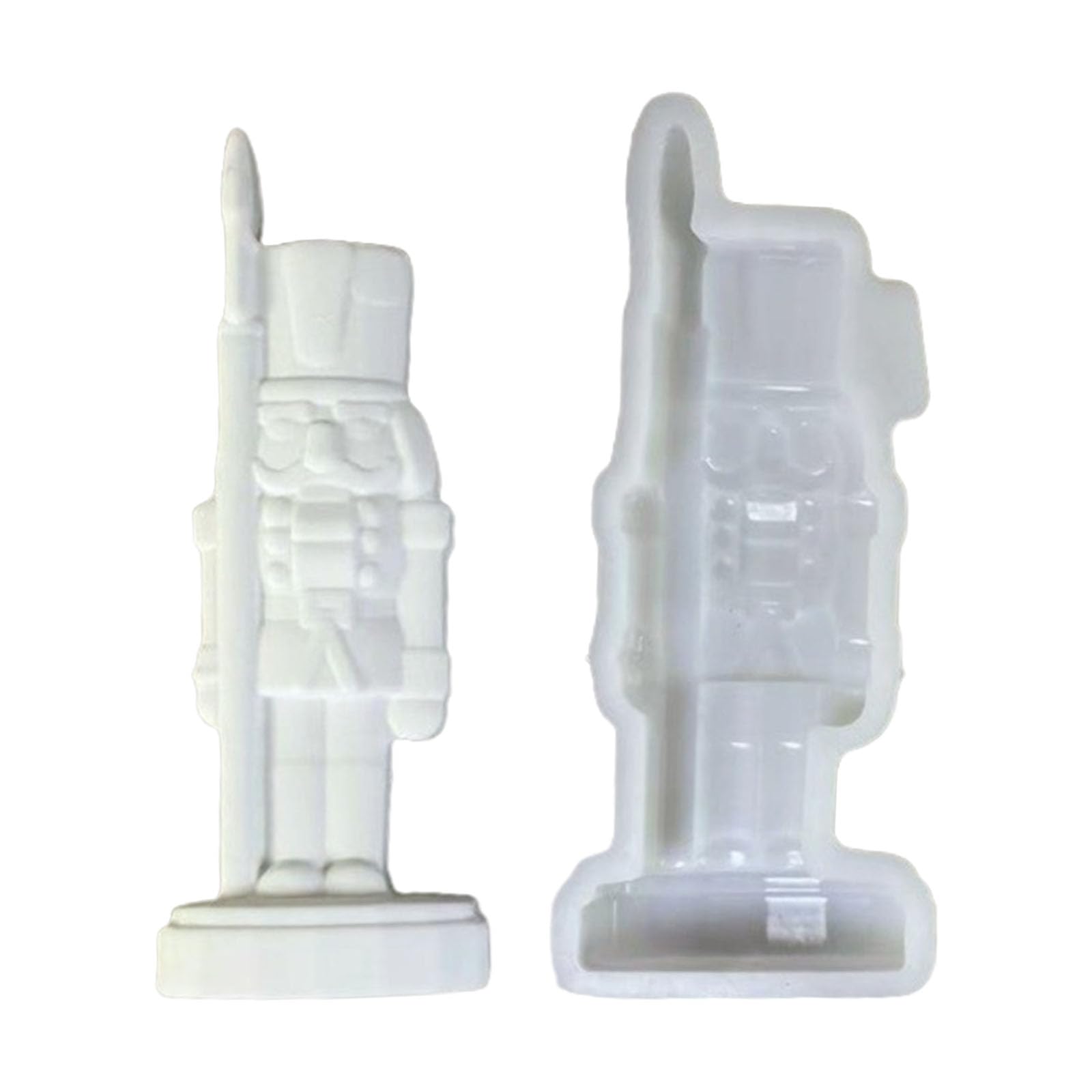 Tsophreniq Nutcrackers Silicone for Soap Resin with Easy Releases Designs Silicone