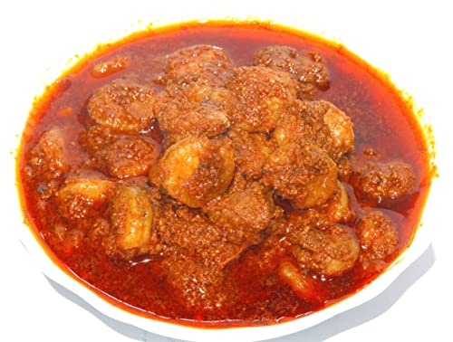 Image of MAHIKA FOODS Taste The Tangy Bliss of Prawn Pickle, Exquisite Coastal Flavors Handcrafted with Succulent Prawns & Aromatic Spices Ready to Eat, Non-Veg Pickle, 1000gm