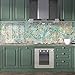 Tempered Glass Kitchen Backsplash, Stove Back Top Cover, Glass Splashback, Cutting Board, Kitchen Sink Splash Guard, Home Wall Decor (30x20'')