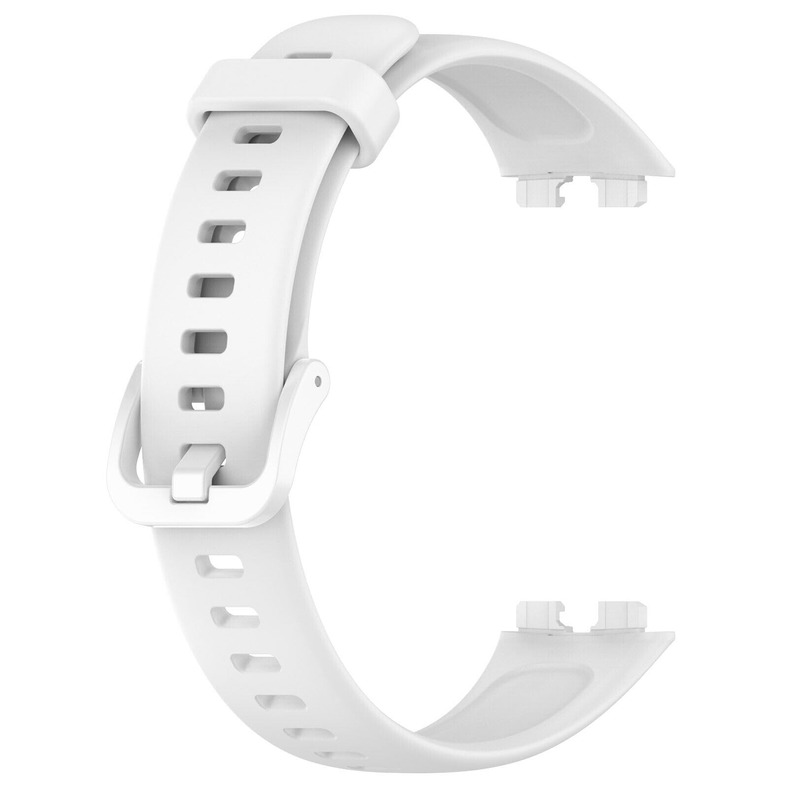Panda Bobo For Huawei Band 8/Band 9 Replacement Silicone Sport Watch band Strap (White) - Image 3