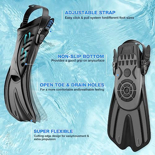 Piyazi Mask Fins Snorkel Set thumb #5