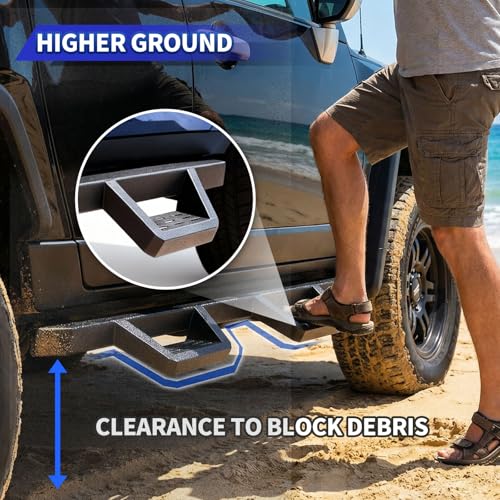 Estribos laterales para Dodge Ram Crew Cab miniatura 5