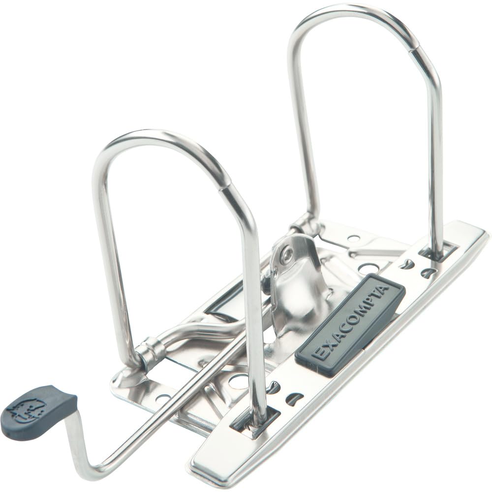 Exacompta - Nr ref. 53564E - Karton 10 segregatorów A4 Prem'Touch AQUAREL - Tył 80 mm - Mechaniczny 80 mm - Wymiary zewnętrzne : 32 x 28,5 x 8 cm - Format do segregacji A4 - Pastelowy niebieski