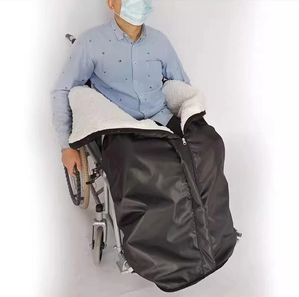 Manta Ligera para Silla de Ruedas, Funda para Silla de Ruedas, Funda para Silla de Ruedas para Adultos, Fundas cálidas para sillas de Ruedas manuales y eléctricas