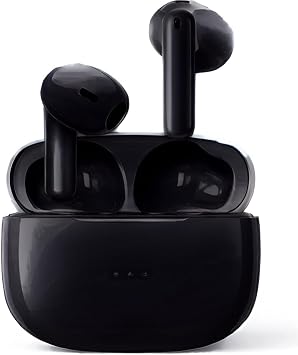 Wireless Earbuds, Bluetooth 5.3 Headphones NEW Wireless Headphones with 4 ENC Mic, 40H Bluetooth Earphones in Ear Noise Cancelling Deep Bass, Mini Ear Buds Bluetooth Earbuds IP7 Black