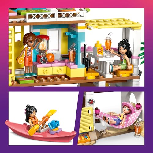 Image of LEGO Friends Beach House with Seals - Building Kit with 3 Minidolls and 2 Seal Figures 42699