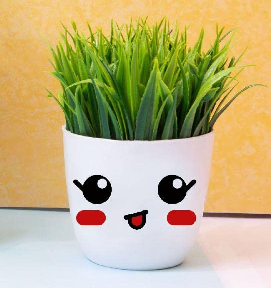 "Bring Life to Your Home: Kawai Homes' Stunning Artificial Plant Combo with Pots for Lush Living Room Decor (Green)"