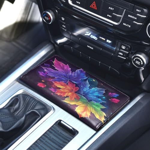 Organizador de documentos para carro cuero miniatura 5