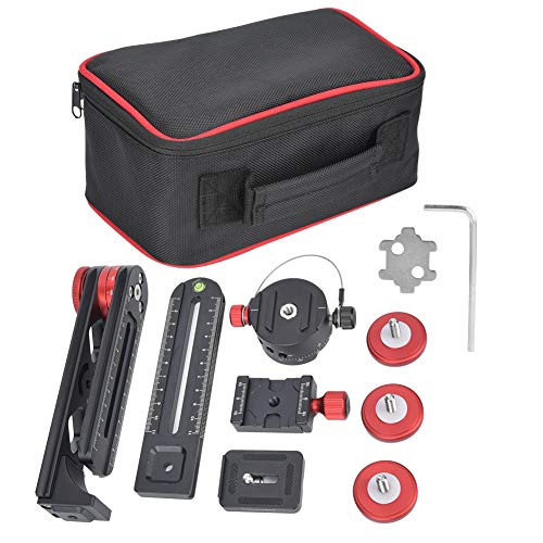 720° Aluminium Alloy Panoramic Ball Head Quick Release Plate 10KG Maximum Bearing for Nikon Digital DSLR Camera