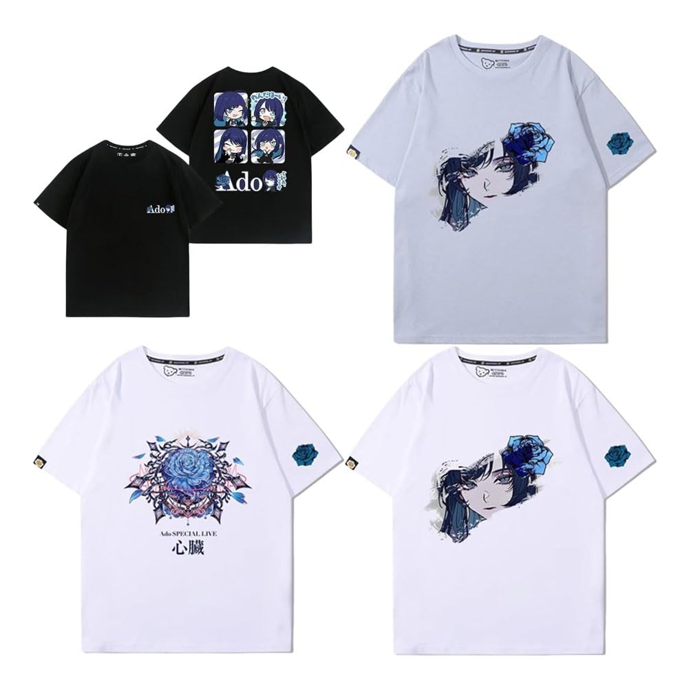 Amazon.co.jp: [DEACUGFI] Tシャツ Ado アド 半袖 アイドル歌手