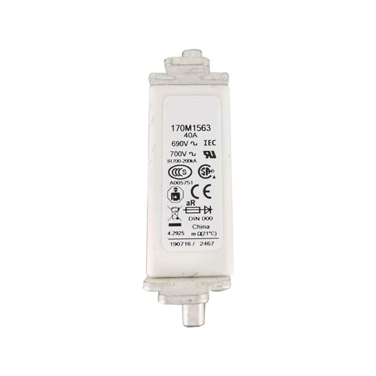 IEUMJNAT 170M1563 170M1562 Fuse Base Diode(170M1562)