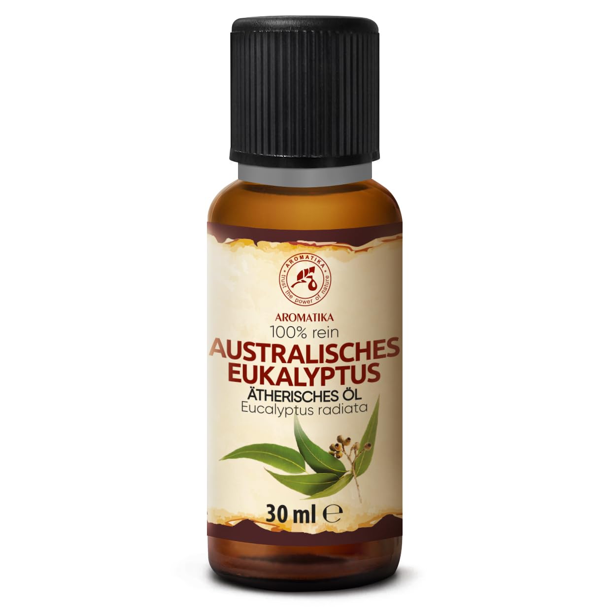 Olejek Eteryczny z Australijskiego Eukaliptusa 30 ml - Olejek Aromatyczny do Dyfuzora - Aromaterapia - Świece Zapachowe - Mydła - Odświeżanie Powietrza