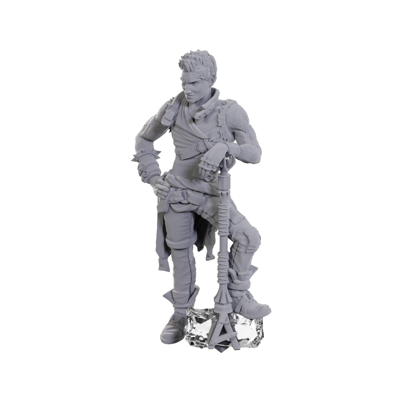 WizKids Critical Role Unpainted Miniatures: | Unpainted Miniatures | Wave 23 (Ashton Greymoore, Plastic)