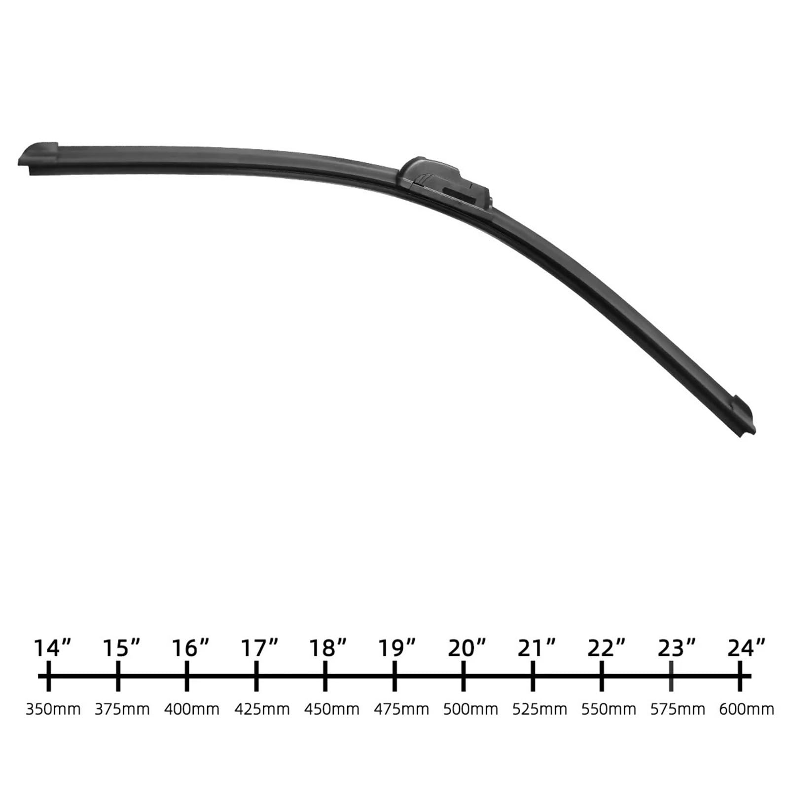 Spazzole tergicristallo per auto Spazzole Per Tergicristallo Per Auto Tipo J Hook Per Parabrezza Automatico(21inch 525mm)