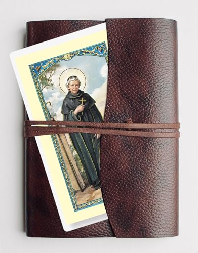 St Peregrine Chaplet Beads - Laminated Saint Peregrine Holy Card, The Lord's Prayer - Saint Peregrine Chaplet, Catholic Cards - St Peregrine Patron Saint of Cancer Themed Set - 3 Items4