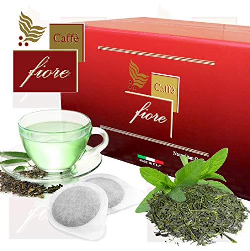 50 Cialde ESE Tisane Caffè fiore Tè Verde pregiato...