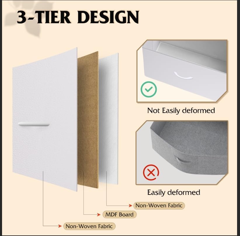 Miniatura 7 de WLIVE Juego de 2 mesitas de noche blancas con estación de carga, mesitas de noche para dormitorio, mesas de noche, mesa auxiliar con 2 cajones de