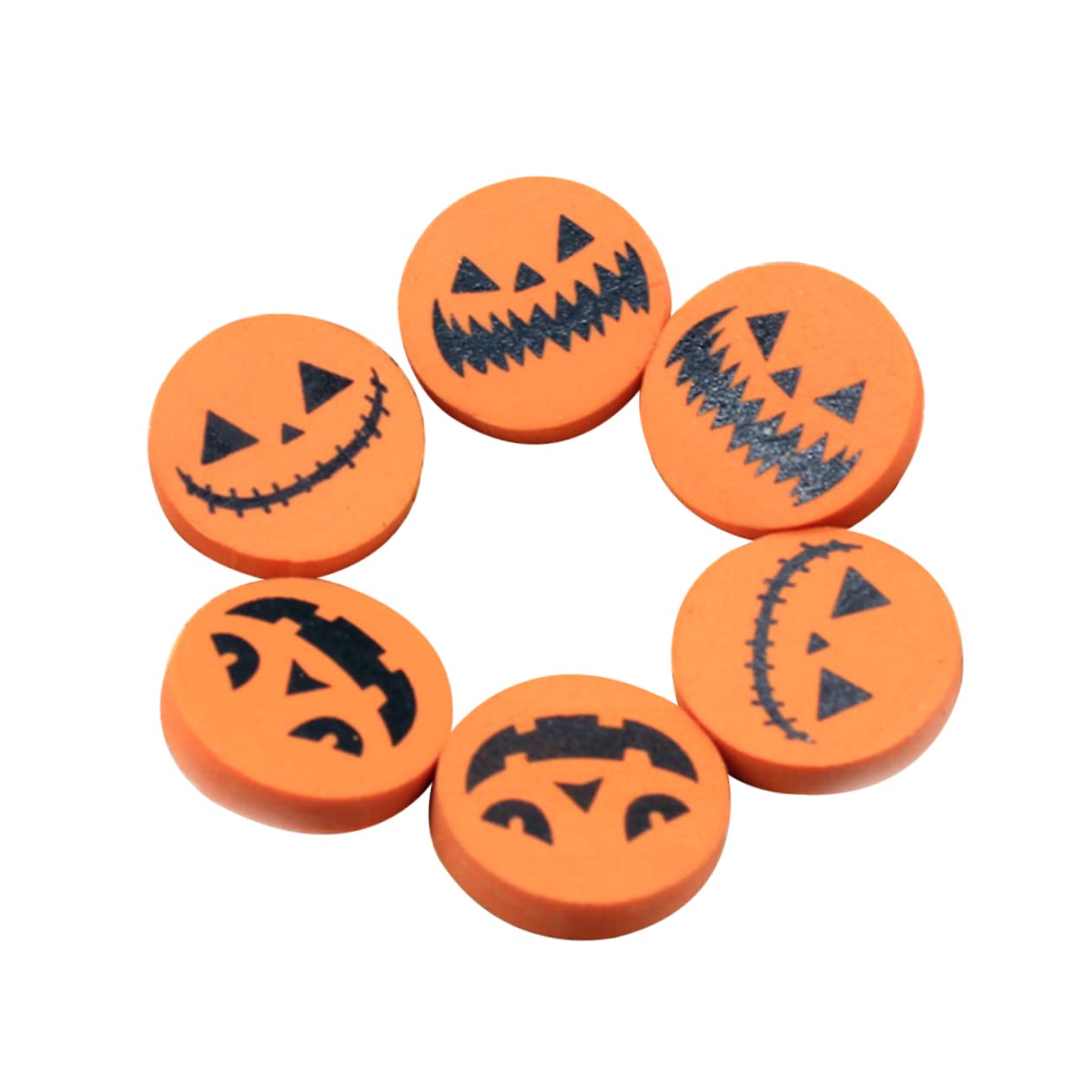 Tofficu 2 Sets Kürbis-radiergummis Für Kinder Halloween-schreibwaren Einzigartige Form Sicher Für Schüler Macht Das Radieren Einfach Und Macht Spaß 96 Stück * 2
