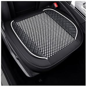 FKSWJZXD Autositzkissen Schwarz Schachbrett für Nissan Schweik