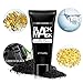 ROMOSS Blackhead Remover Mask, Blackhead Peel Off Face Mask, Charcoal Face Mask, Blackhead Mask, Deep Cleansing Black Mask, Pore Shrinking Facial Mask for Face Nose 60G