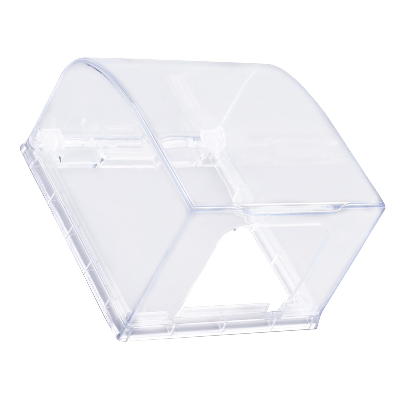 Msioytog Transparent Sturdy Weatherproof Outlet Covers 86 Type Receptacle Protectors For Bathroom Waterproof Plugs And Switches Socket Electrical Box