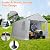 GarveeLife Carport Canopy, 13x20 FT Heavy Duty Carport Waterproof, Portable Garage with Removable Sidewalls & Doors Car Canopy with All-Season Tarp for Motorcycle, Bike, Garden Tools, Grey