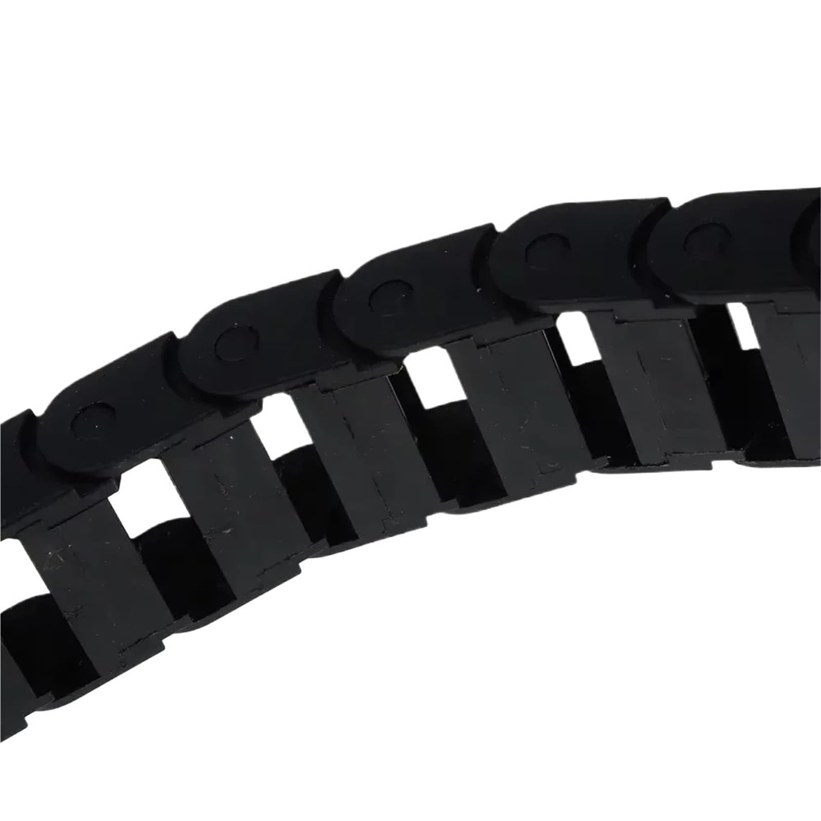 Lylnv One Color 10 X 20Mm L1000mm 7X15/10X10/10X15cable Drag Chain Wire Carrier With End Connectors For Router Machine Tools/Fully Enclosed