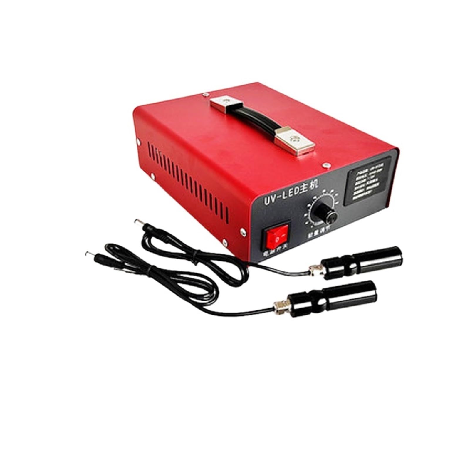 Luz UV, Lámpara de curado UV de alta potencia, foco con fuente de luz ajustable, 365NM, 395NM, 405NM, for reparación de circuitos, pegamento sin sombras de resina para pintura fluorescente para cartel