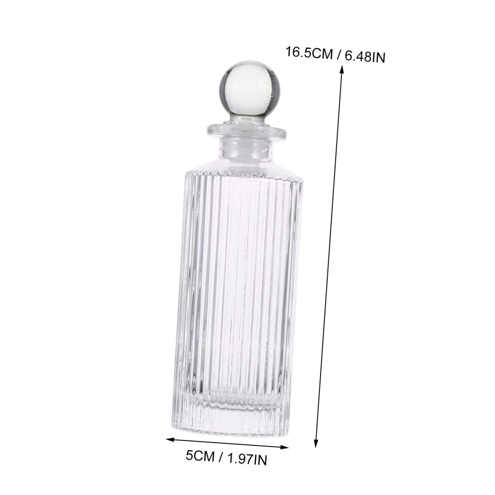 Alipis Diffusore di Profumo Ricaricabile Vetro di qualità Contenitore per Aromaterapia per Casa e Ufficio per Oli Essenziali e Diffusori di Fragranze