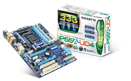 Gigabyte GA-P55A-UD4 Mainboard Sockel Intel 1156 P55 DDR3